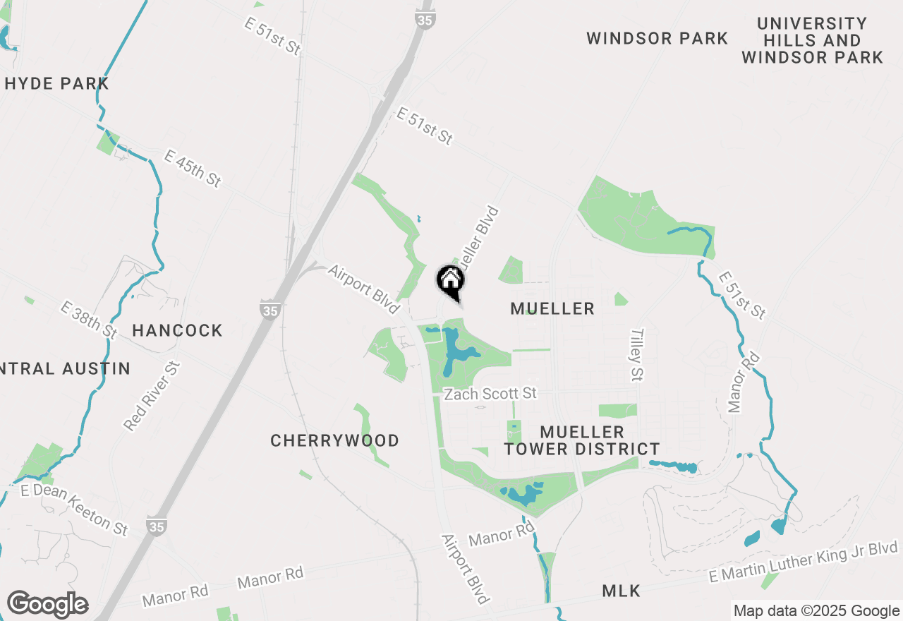 Map of 1701 Simond Ave #411, Austin, TX 78723