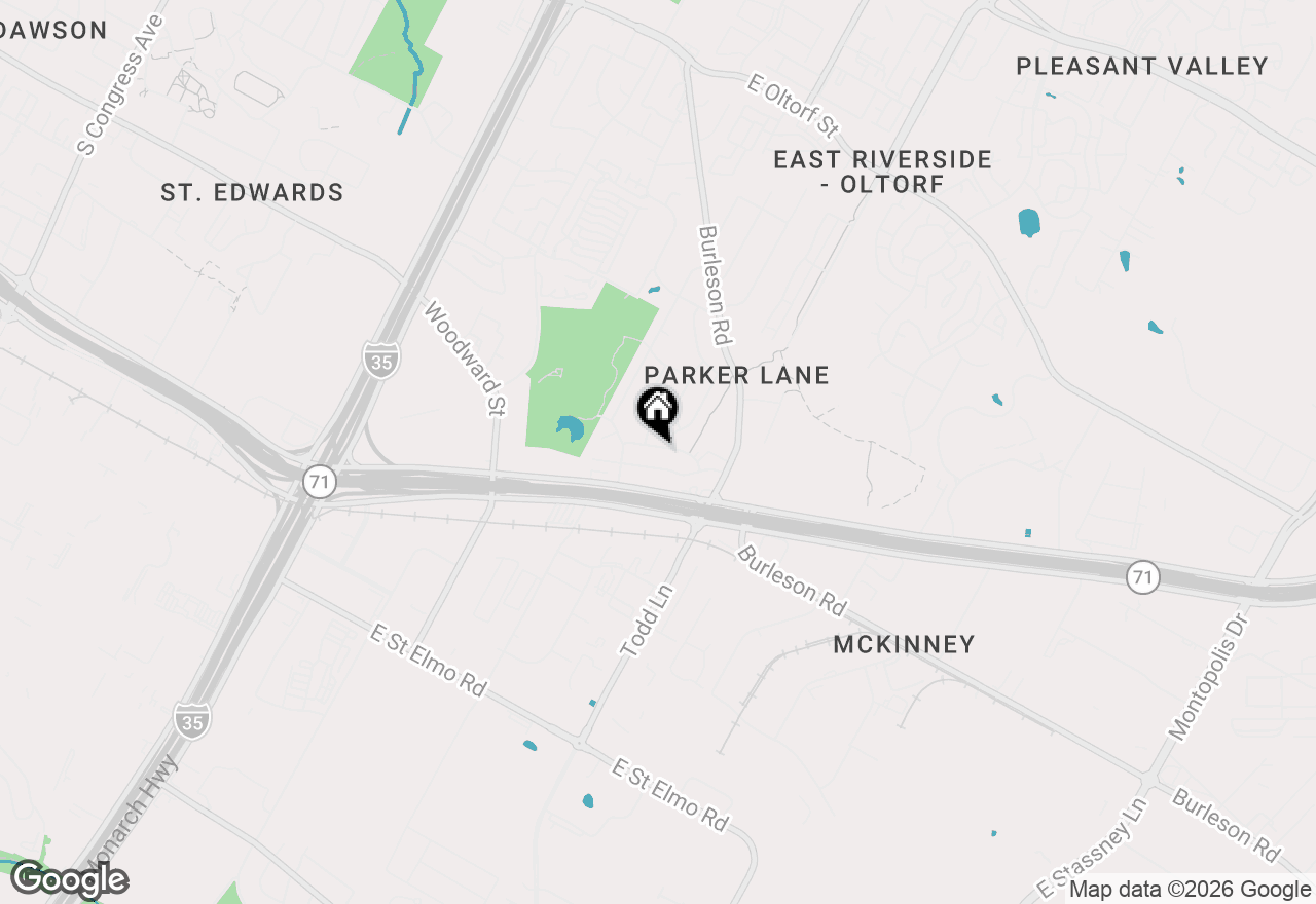Map of 2305 Ventura Dr #B, Austin, TX 78741