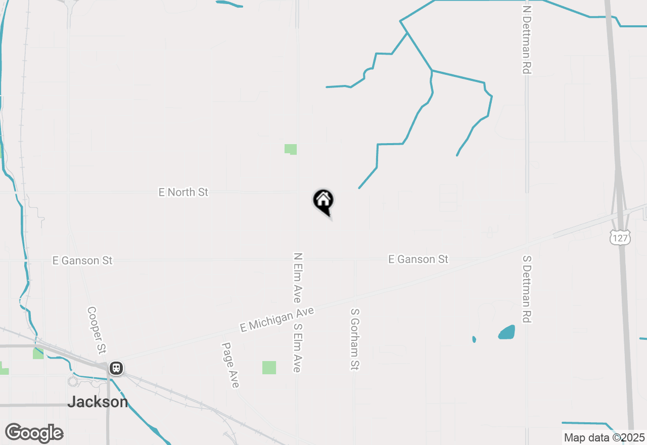 Map of 408 N Pleasant Street, Jackson, MI 49202