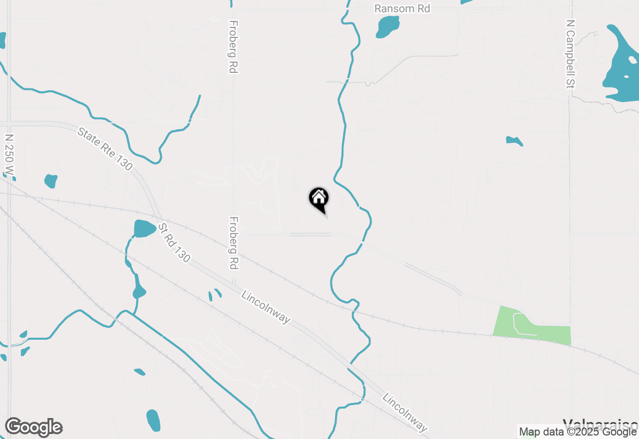 Map of 2252 Marrell Hill Road, Valparaiso, IN 46385