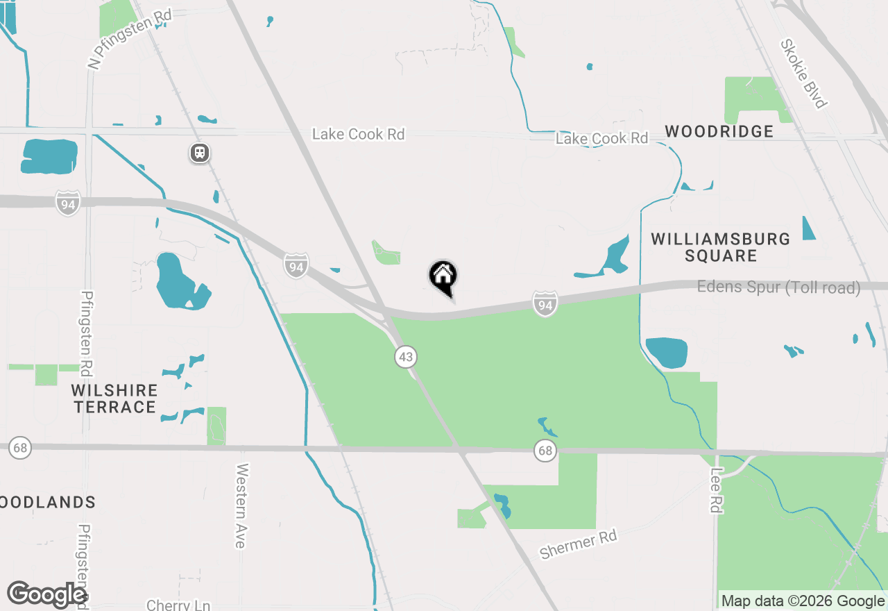 Map of 1929 Koehling Road, Northbrook, IL 60062
