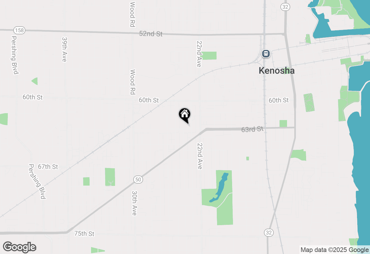 Map of 2324 63rd St, Kenosha, WI 53143