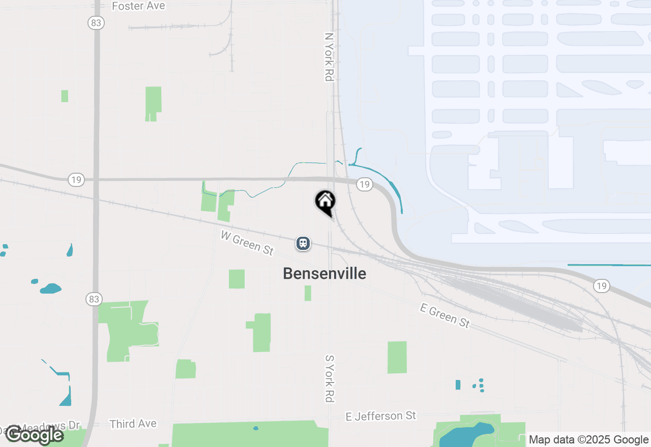 Map of 100 W Roosevelt Avenue #201, Bensenville, IL 60106