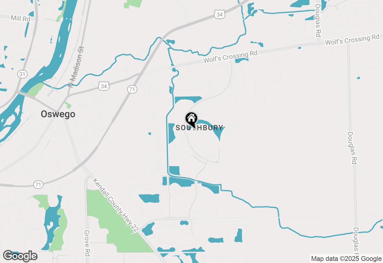 Map of 846 Colchester Drive, Oswego, IL 60543