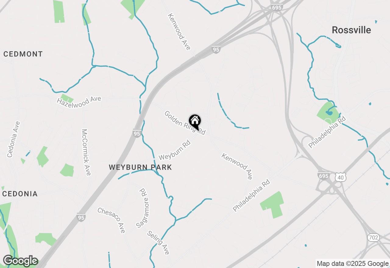 Map of 1826 Weyburn Road, Rosedale, MD 21237