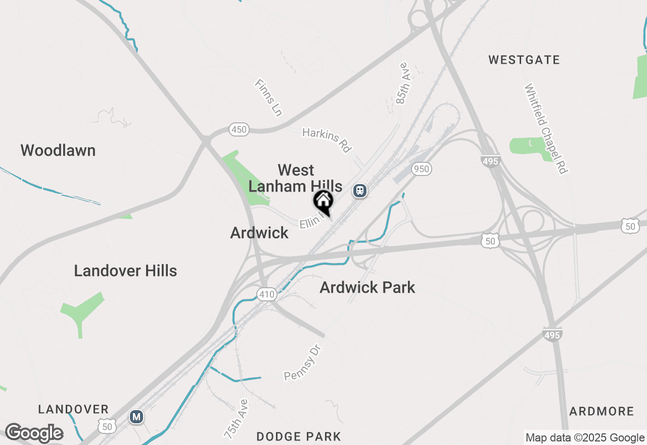 Map of 4851 Ellin Road #224, Hyattsville, MD 20784