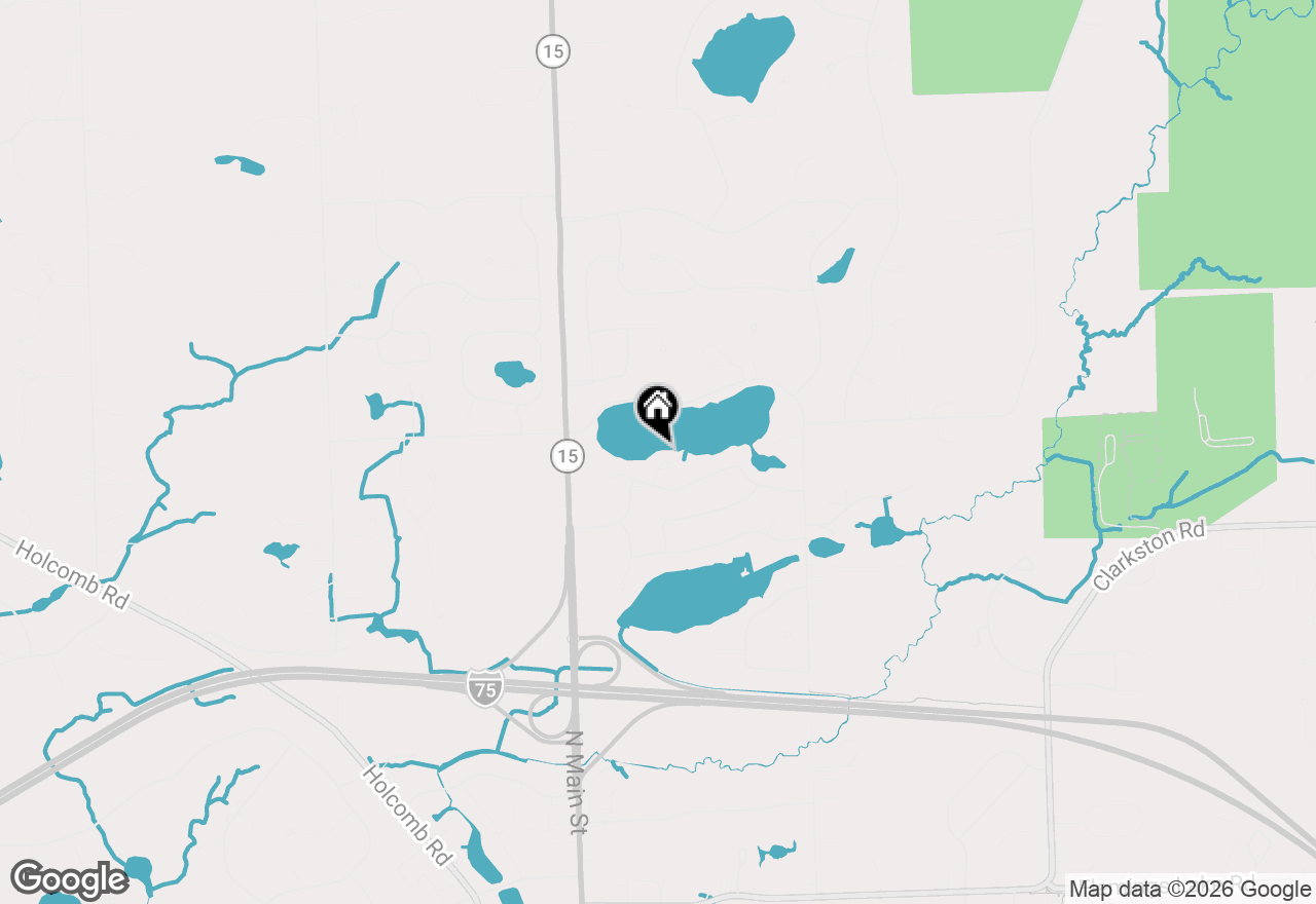 Map of 6672 Seth Court, Clarkston, MI 48348