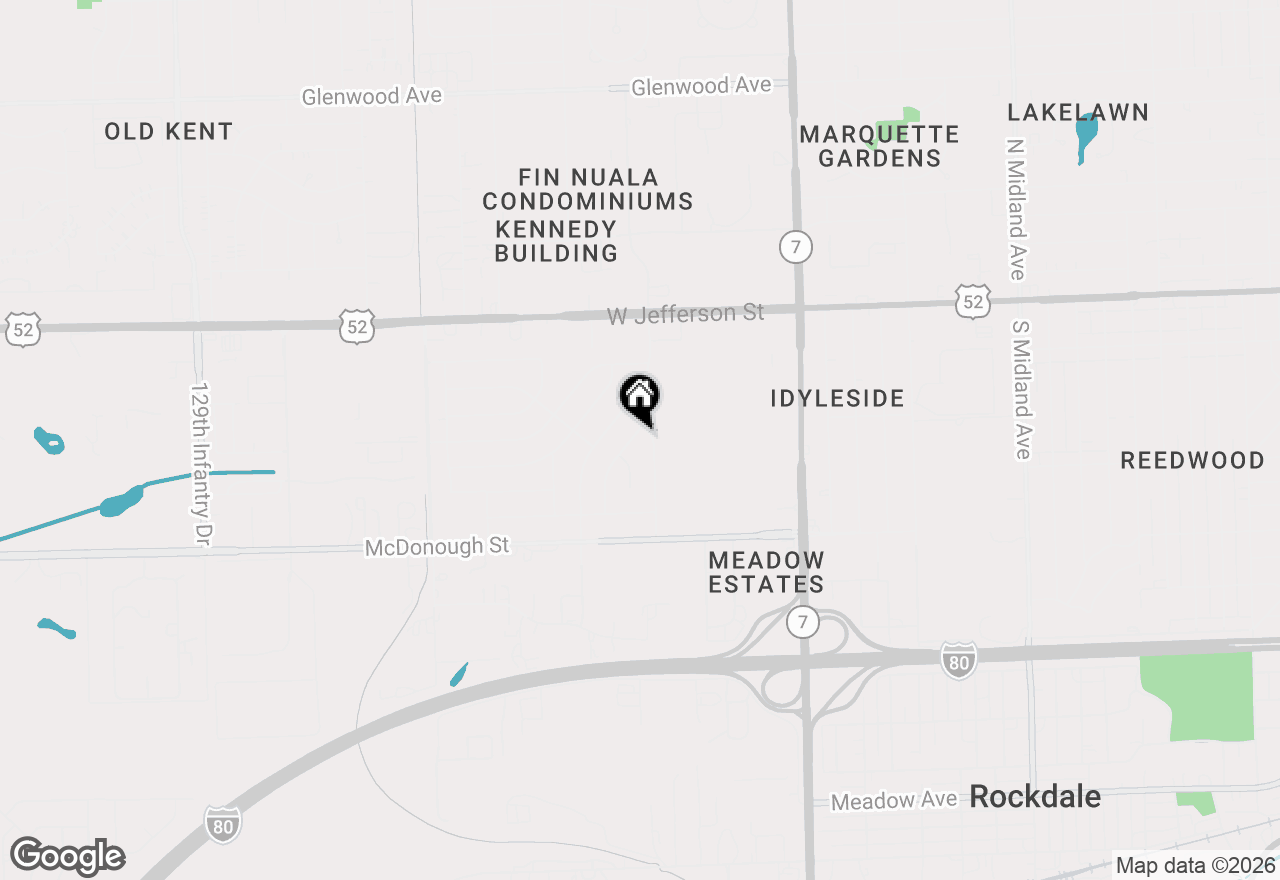 Map of 112 Saint Jude Avenue, Joliet, IL 60436