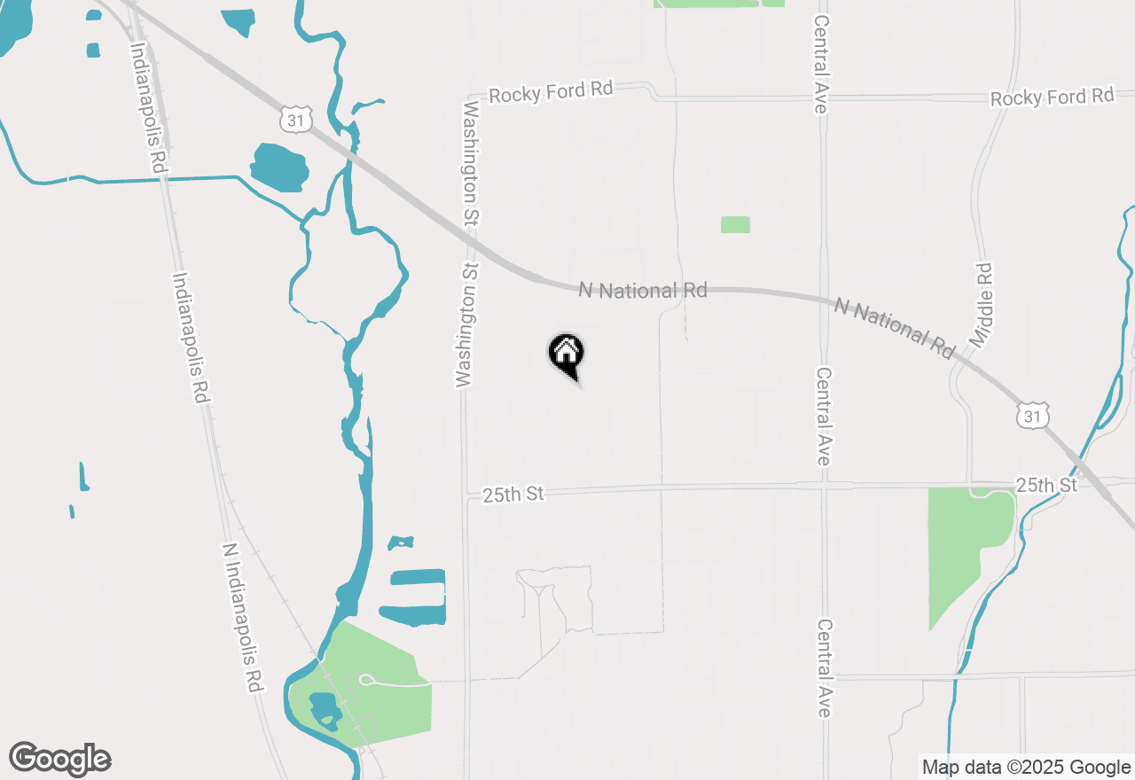 Map of 811 27th Street, Columbus, IN 47201