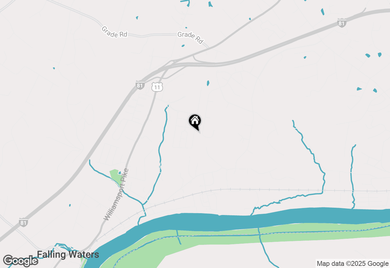 Map of 376 Ludgate Manor, Falling Waters, WV 25419