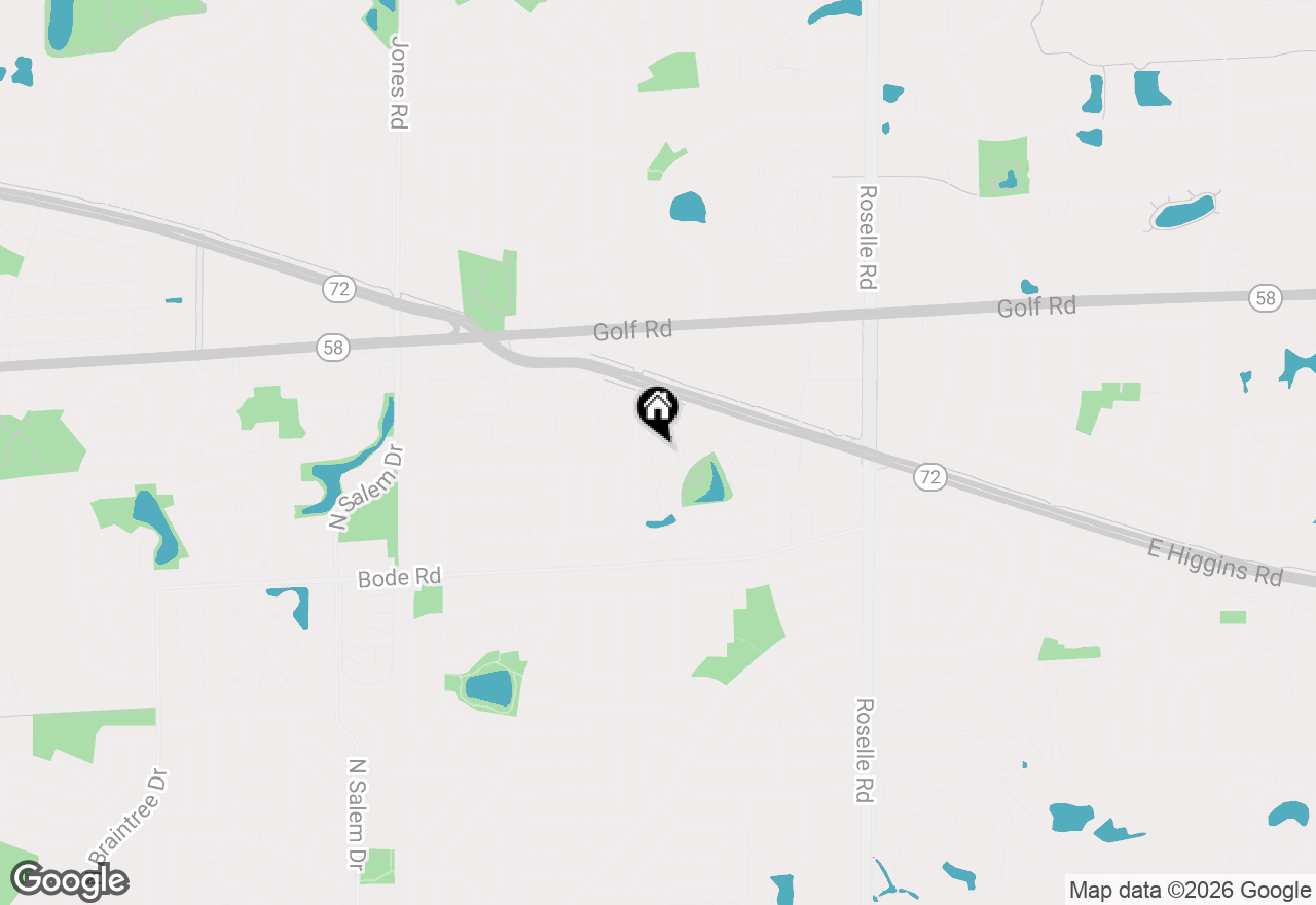 Map of 368 Willow Tree Court, Hoffman Estates, IL 60169