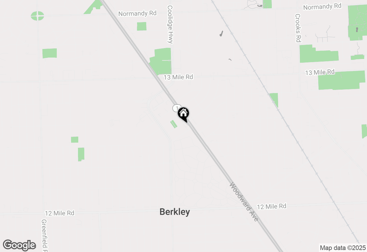 Map of 30345 Woodward Avenue #30357, Royal Oak, MI 48073