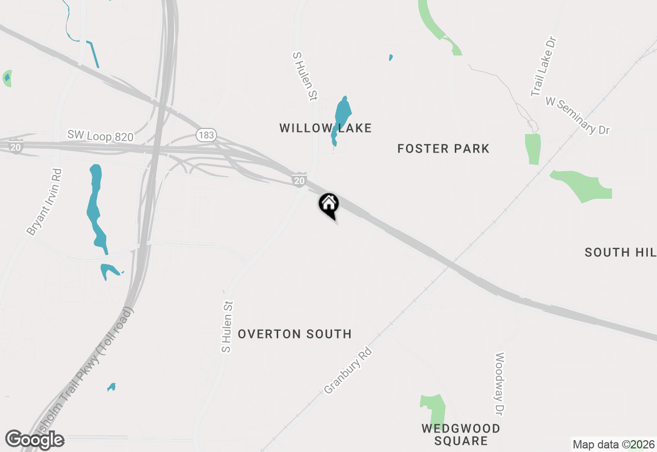 Map of 4704 Westlake Drive, Fort Worth, TX 76132
