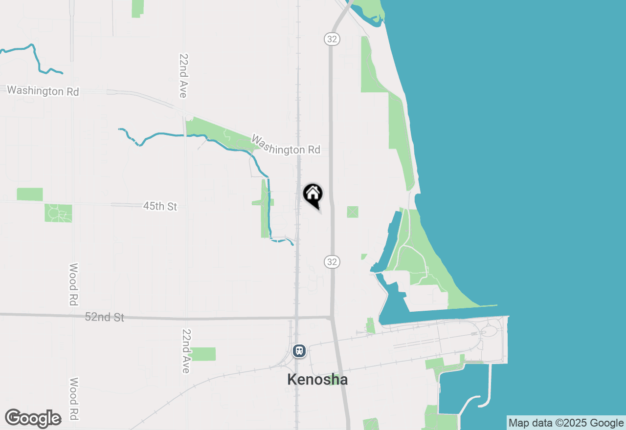 Map of 1000 46th St, Kenosha, WI 53140