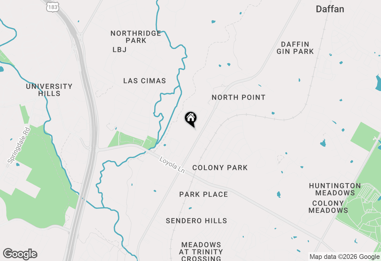 Map of 6401 Keegans Dr, Austin, TX 78724