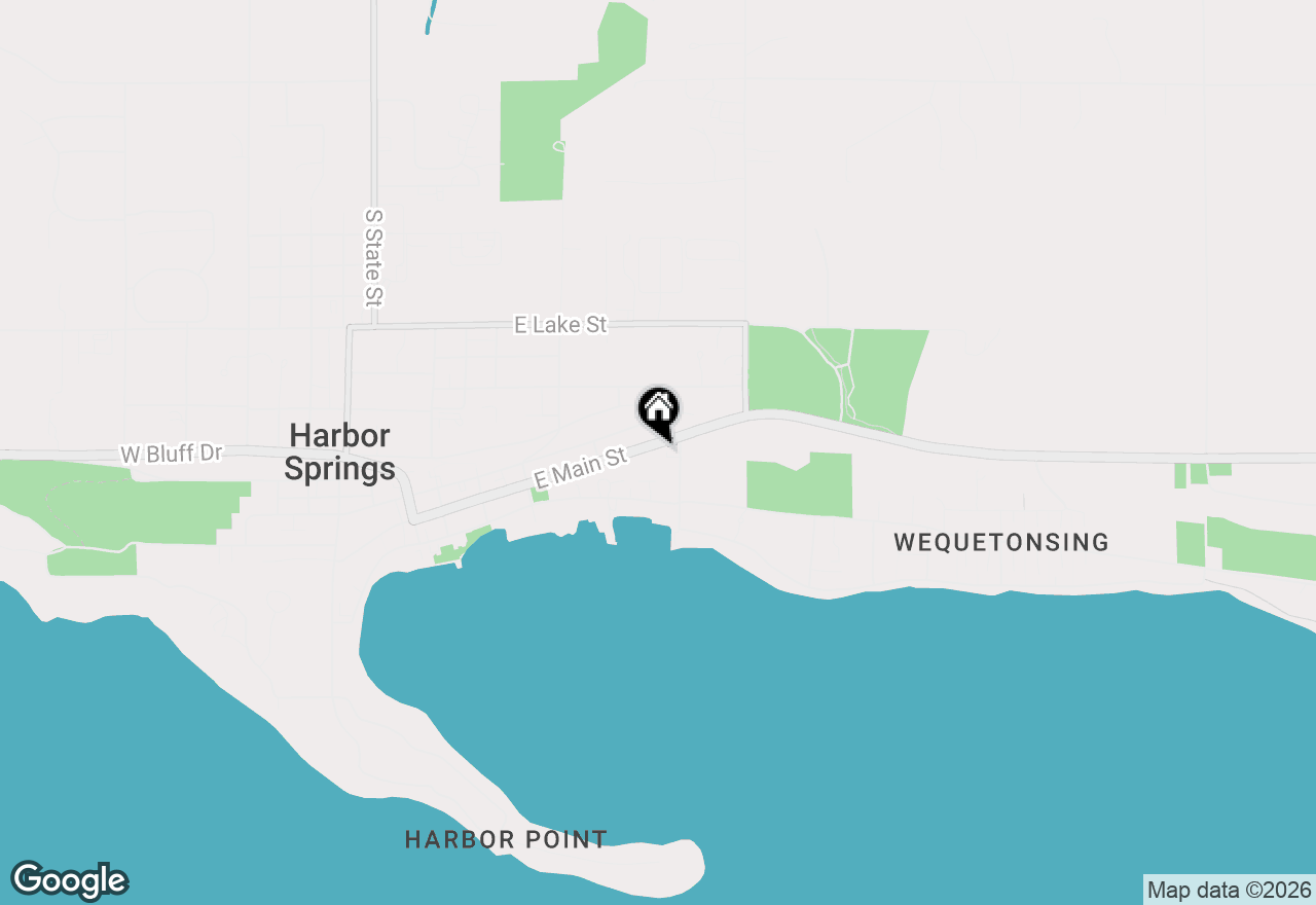 Map of 582 E Main Street, Harbor Springs, MI 49740