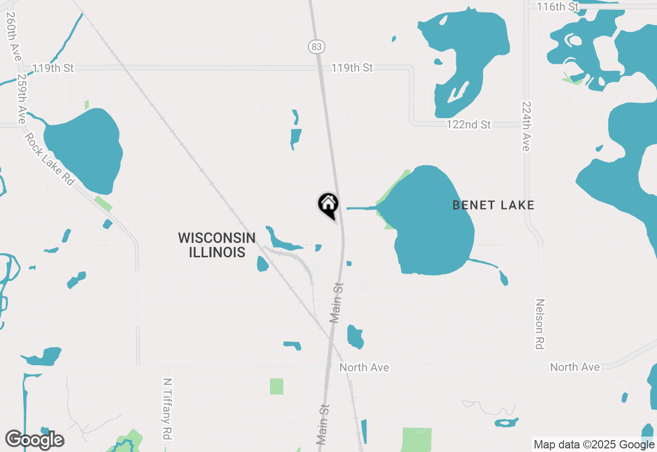 Map of 23720 127th Pl, Trevor, WI 53179