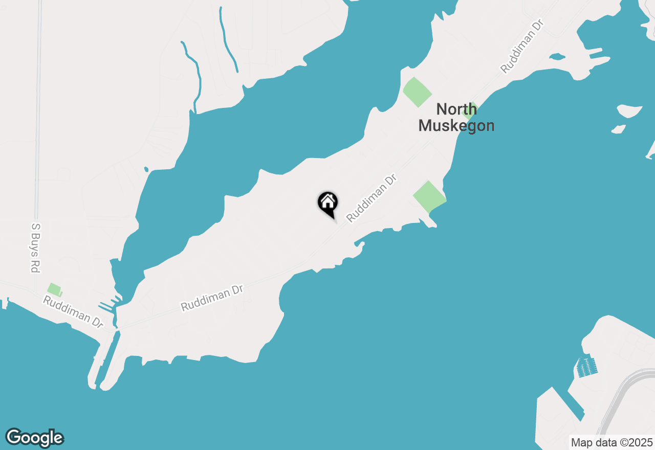 Map of 753 Mills Avenue, Muskegon, MI 49445