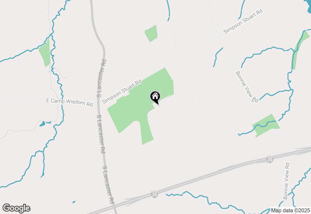 Map of 6801 Nandina Drive, Dallas, TX 75241