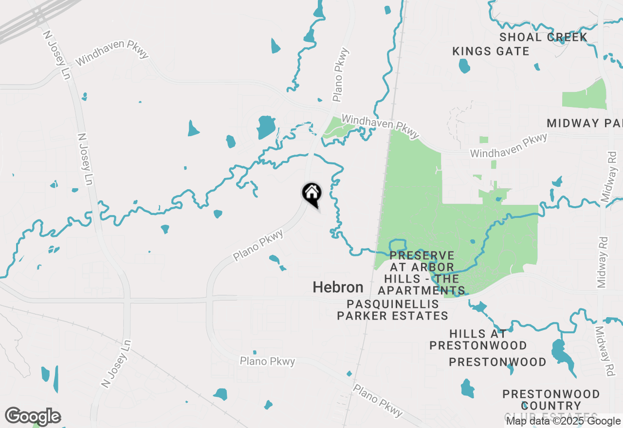 Map of 2209 Shakespeare Street, Carrollton, TX 75010