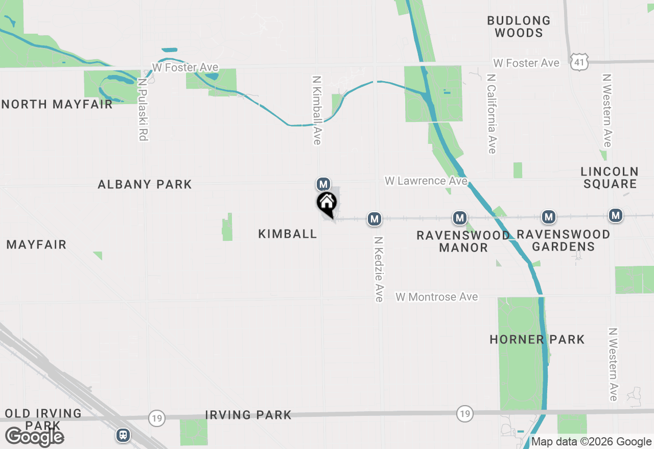 Map of (Address confidential), Chicago, Illinois 60625