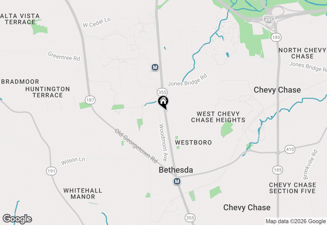Map of 8300 Wisconsin Avenue #601, Bethesda, MD 20814