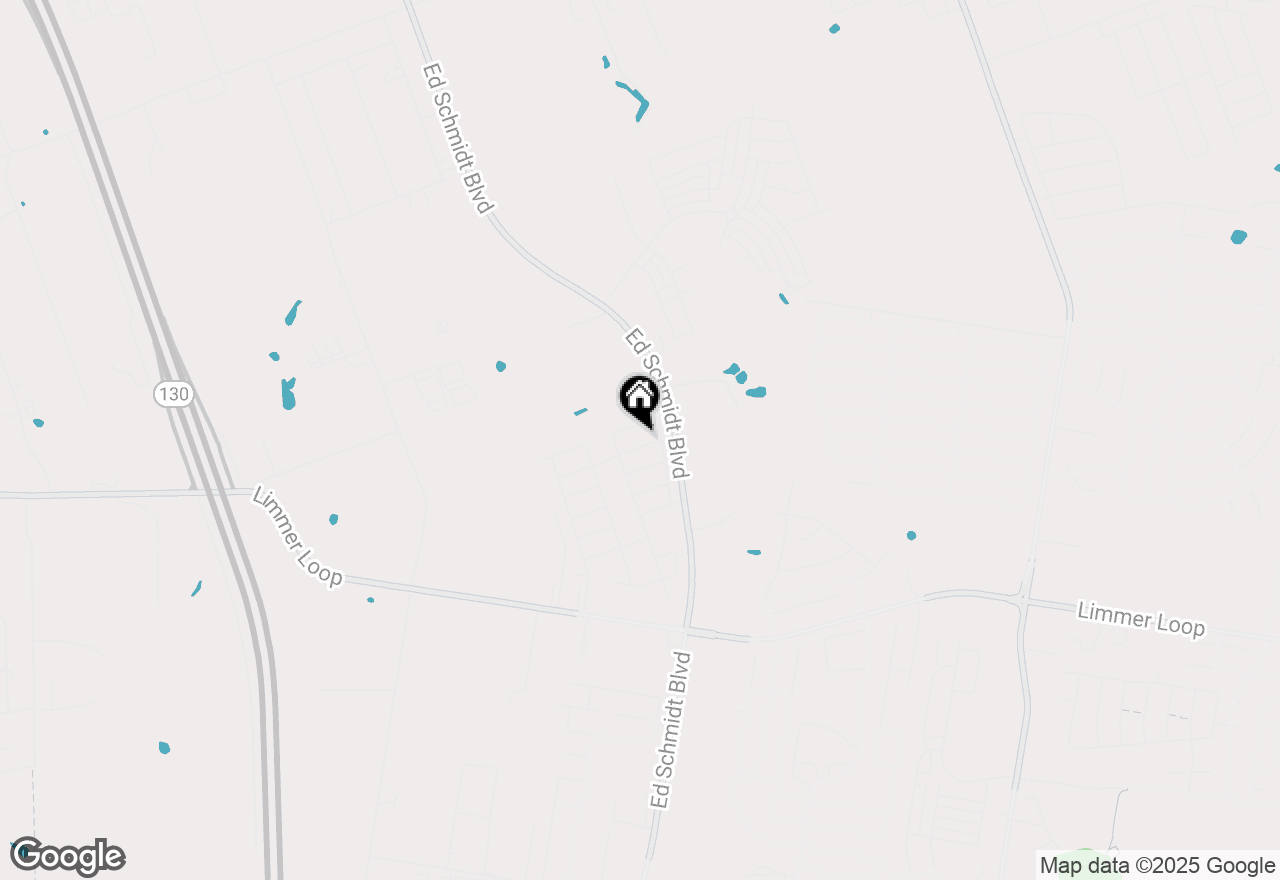 Map of (Address confidential), Hutto, Texas 78634