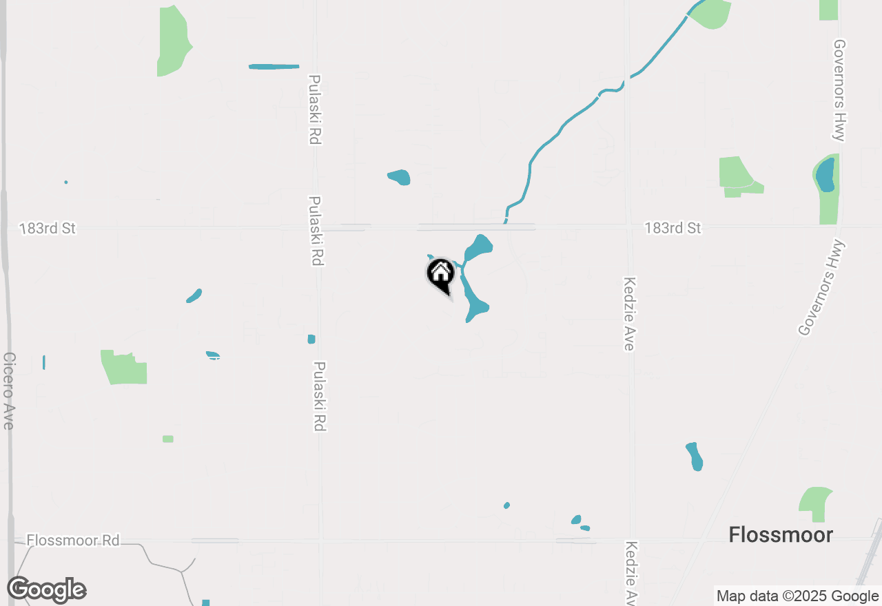 Map of 18501 Alexis Court, Hazel Crest, IL 60429