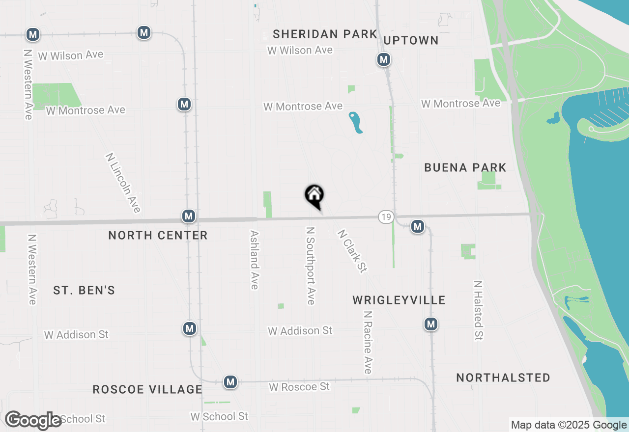 Map of 1340 W Irving Park Road #1, Chicago, IL 60613
