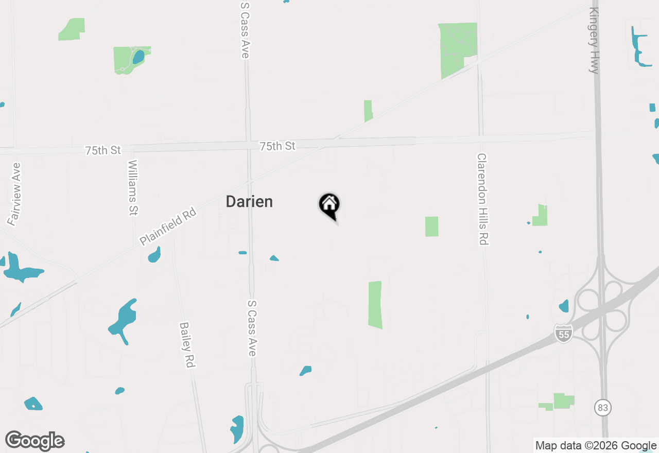Map of 913 Andermann Lane, Darien, IL 60561
