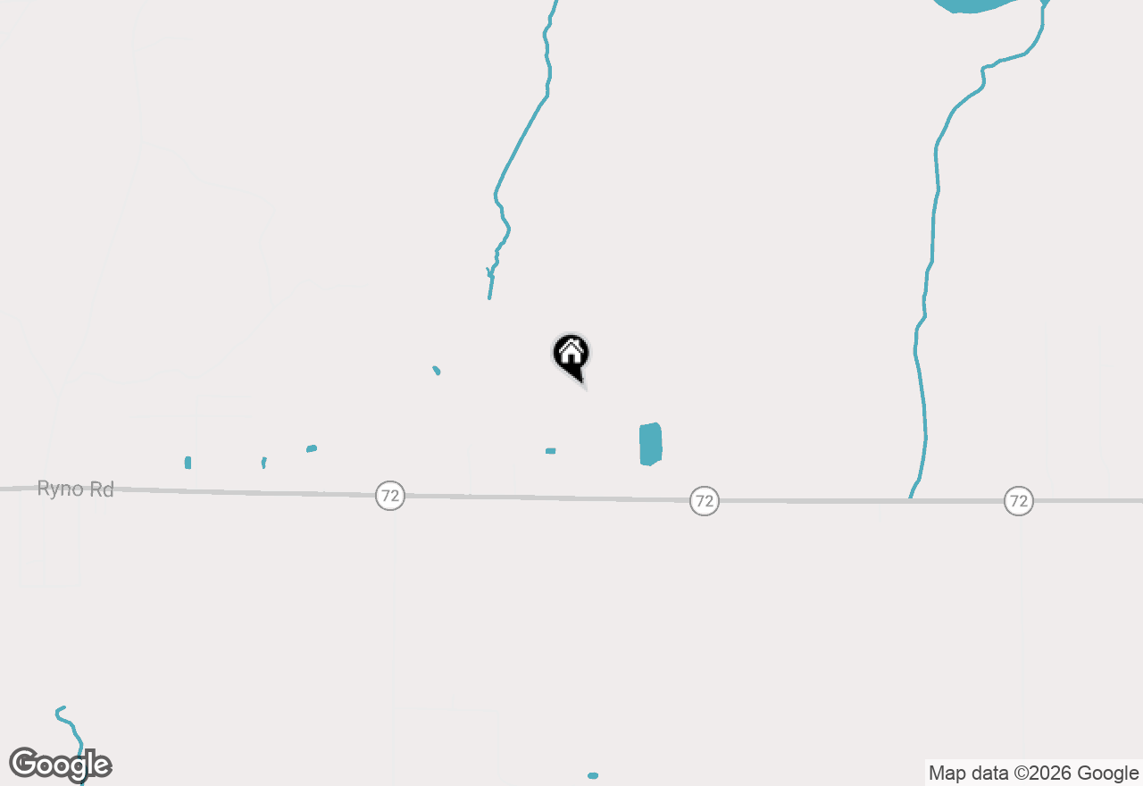 Map of 1570 Ryno Road, Luzerne, MI 48636