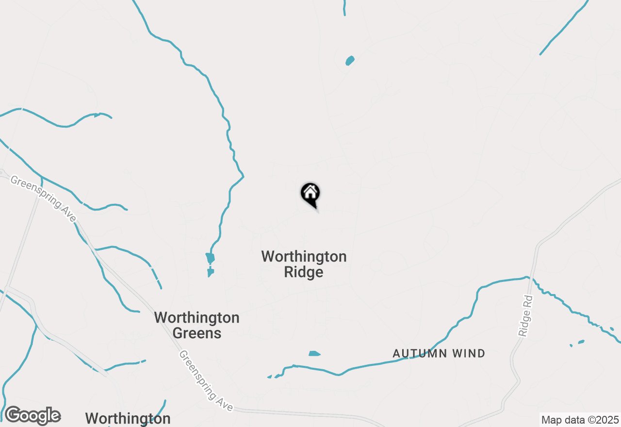 Map of 2511 Chestnut Woods Court, Reisterstown, MD 21136