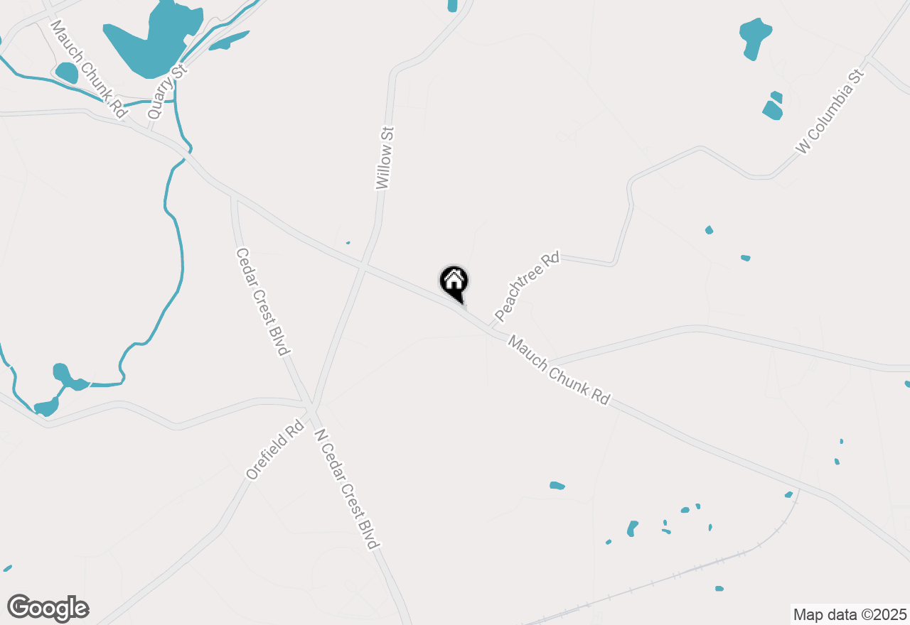 Map of 3074 Mauch Chunk Road, Allentown, PA 18104