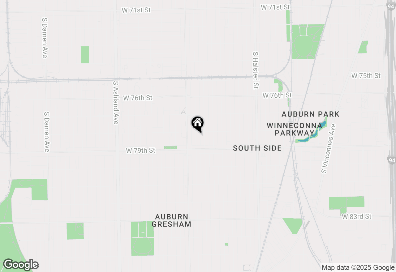 Map of 7813 S May Street, Chicago, IL 60620