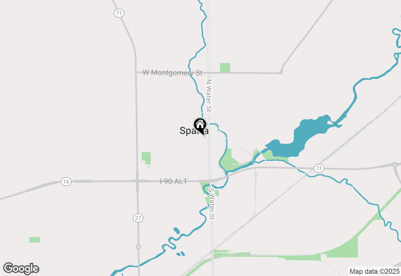 Map of 121 123 W Oak St, Sparta, WI 54656