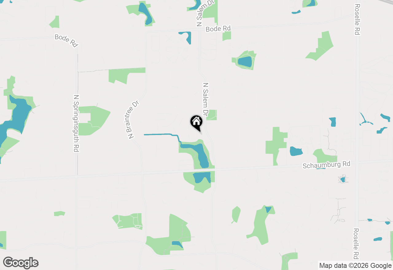 Map of 203 Barcliffe Lane #203, Schaumburg, IL 60194