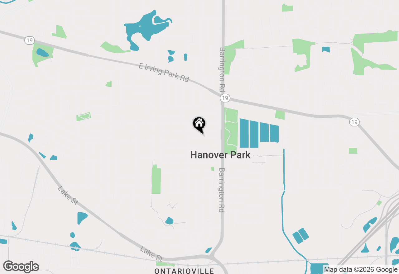 Map of 1712 Poplar Avenue, Hanover Park, IL 60133