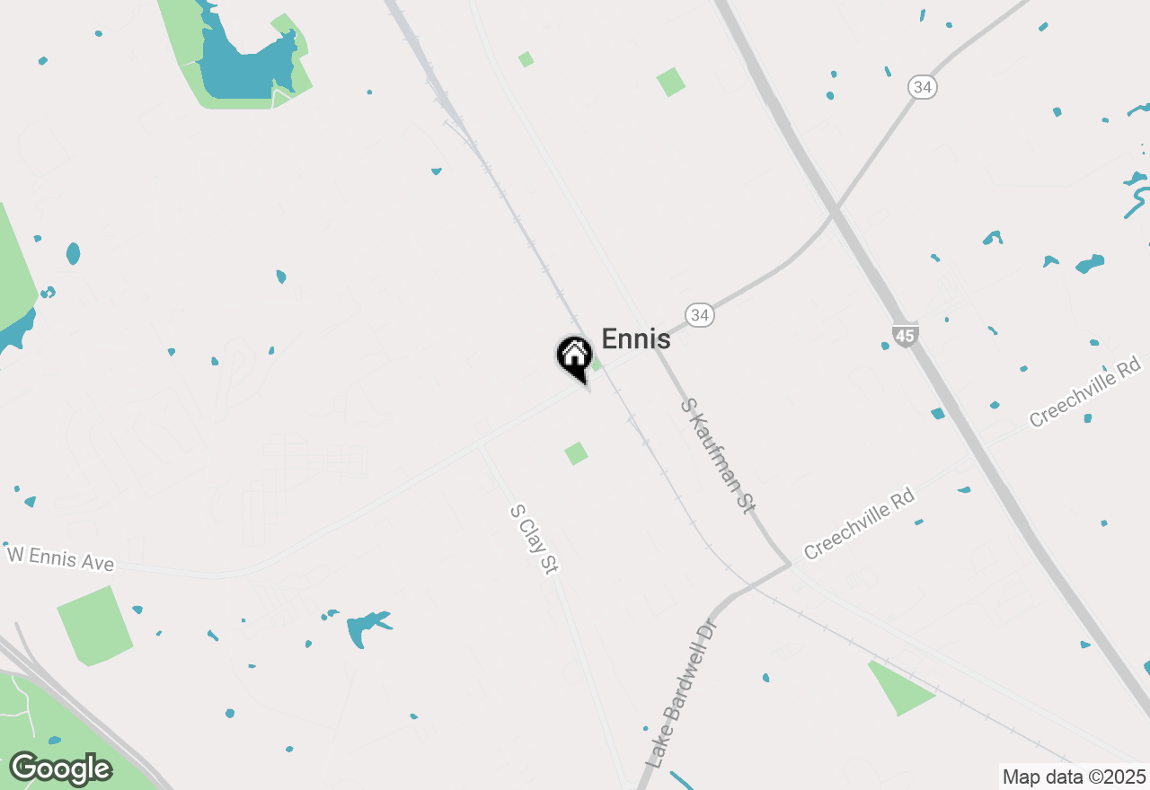 Map of 101 S Dallas Street #301, Ennis, TX 75119