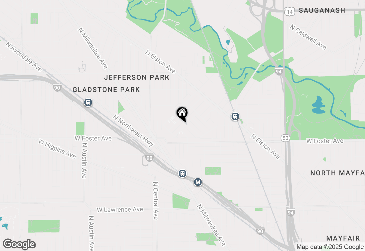 Map of 5250 N Lieb Avenue, Chicago, IL 60630
