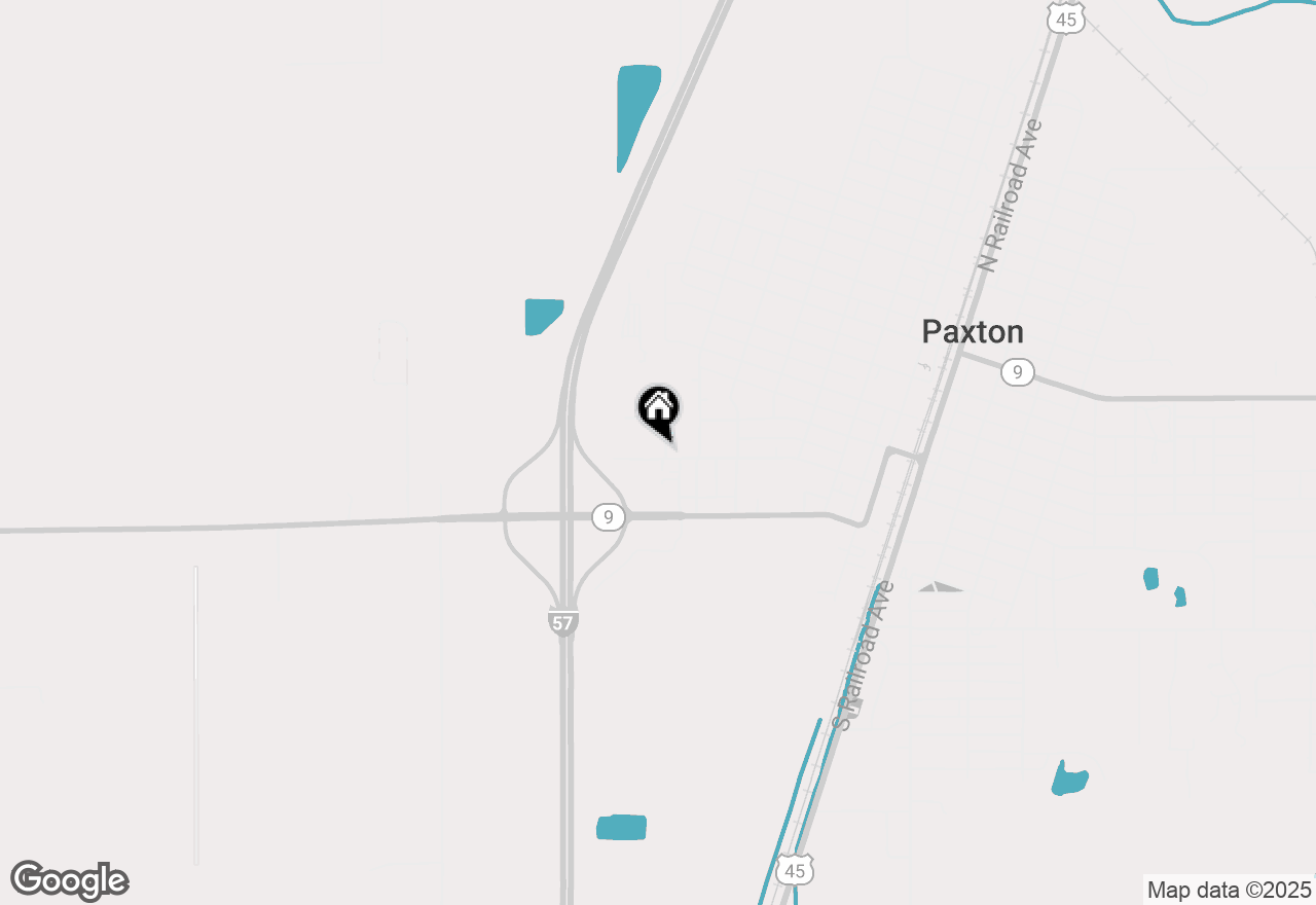 Map of 450 John Street, Paxton, IL 60957