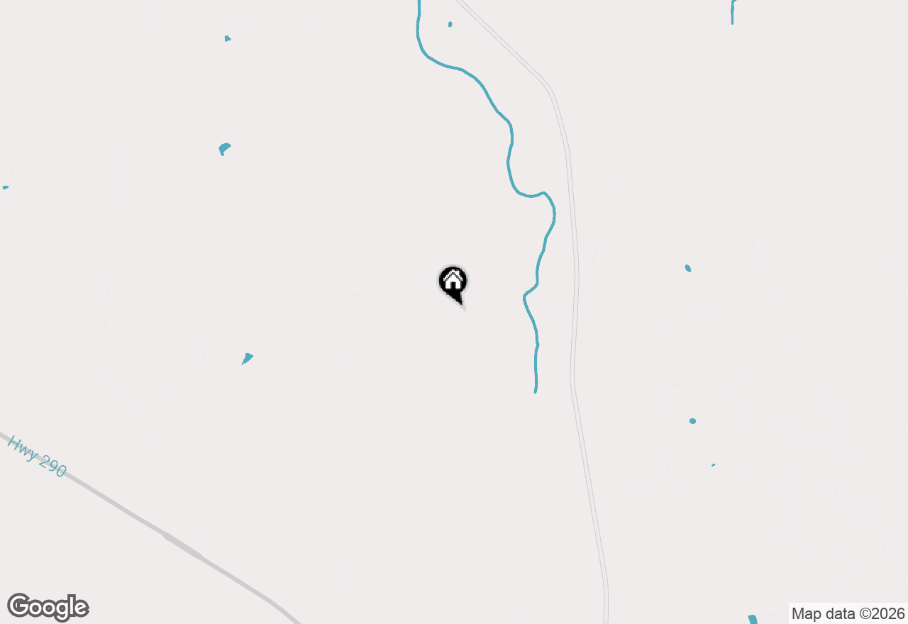 Map of 205 S Flat Rock Way, Johnson City, TX 78636