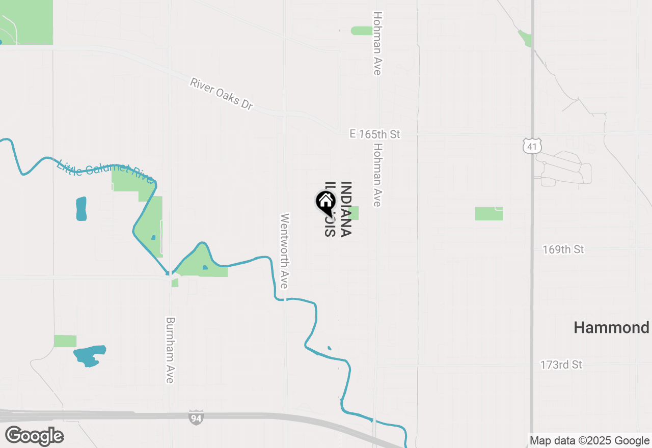 Map of 21 165th Street, Calumet City, IL 60409