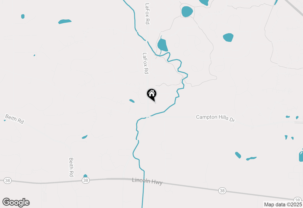 Map of 3N369 Lafox Road, St. Charles, IL 60175