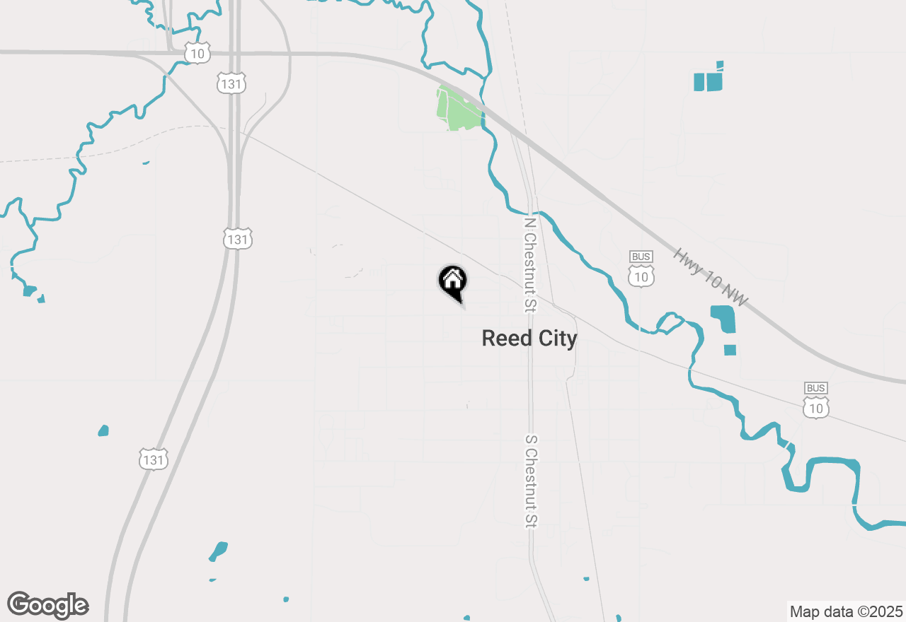 Map of 312 W Upton Avenue, Reed City, MI 49677