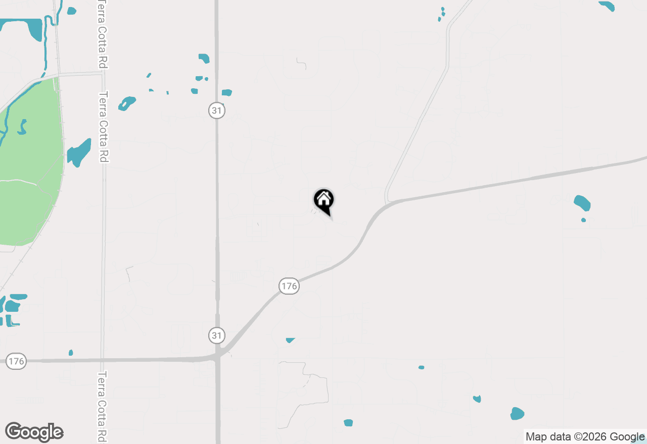 Map of 1117 Black Cherry Drive, Crystal Lake, IL 60012