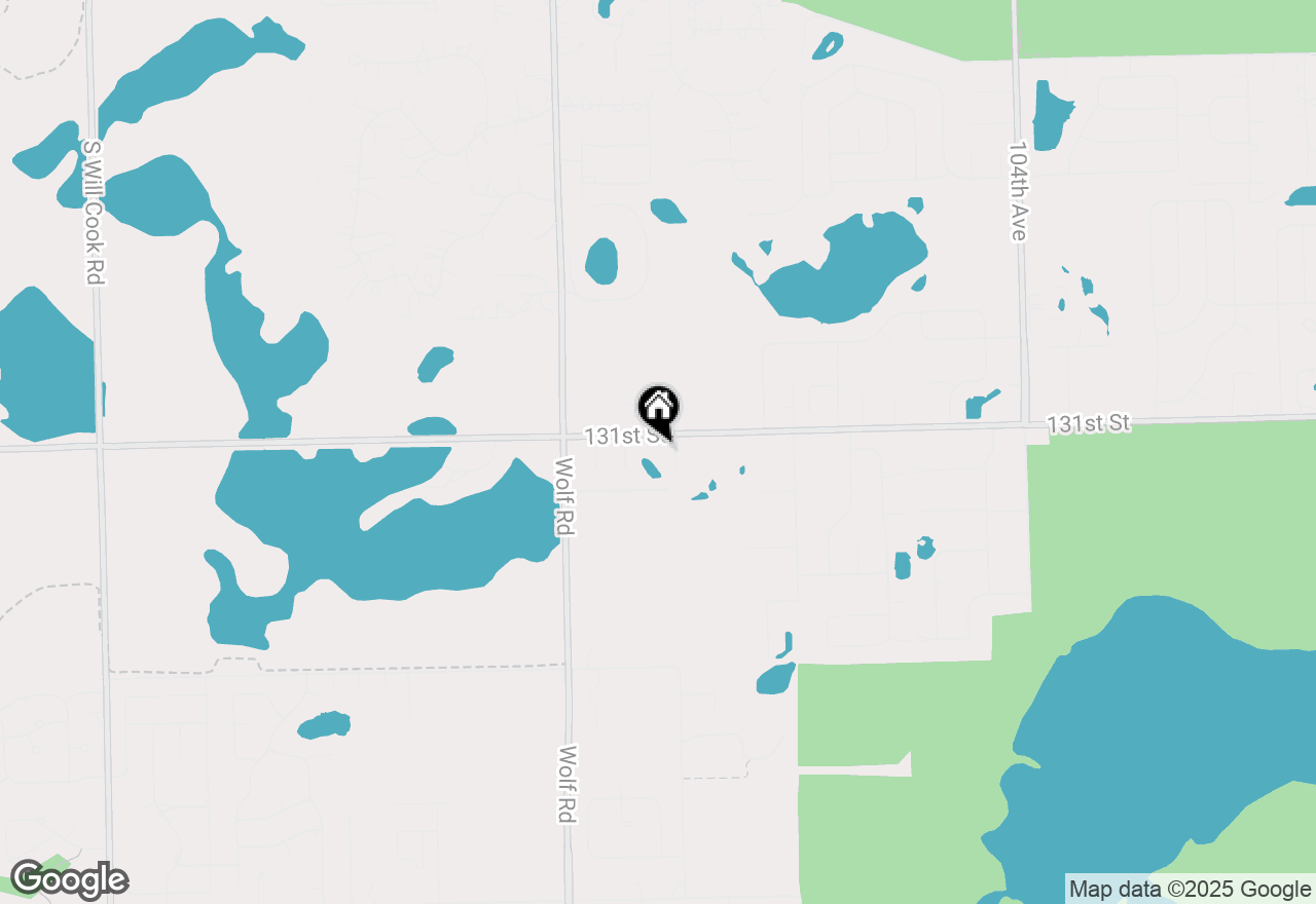 Map of 11000 W 131st Street, Palos Park, IL 60464