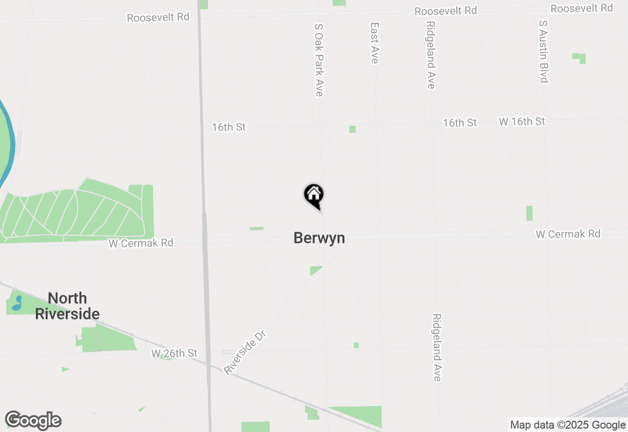 Map of 2111 Grove Avenue #210, Berwyn, IL 60402