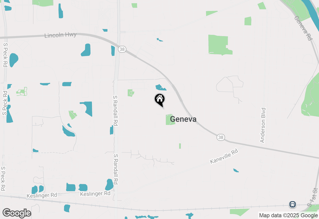 Map of 346 Colonial Circle, Geneva, IL 60134