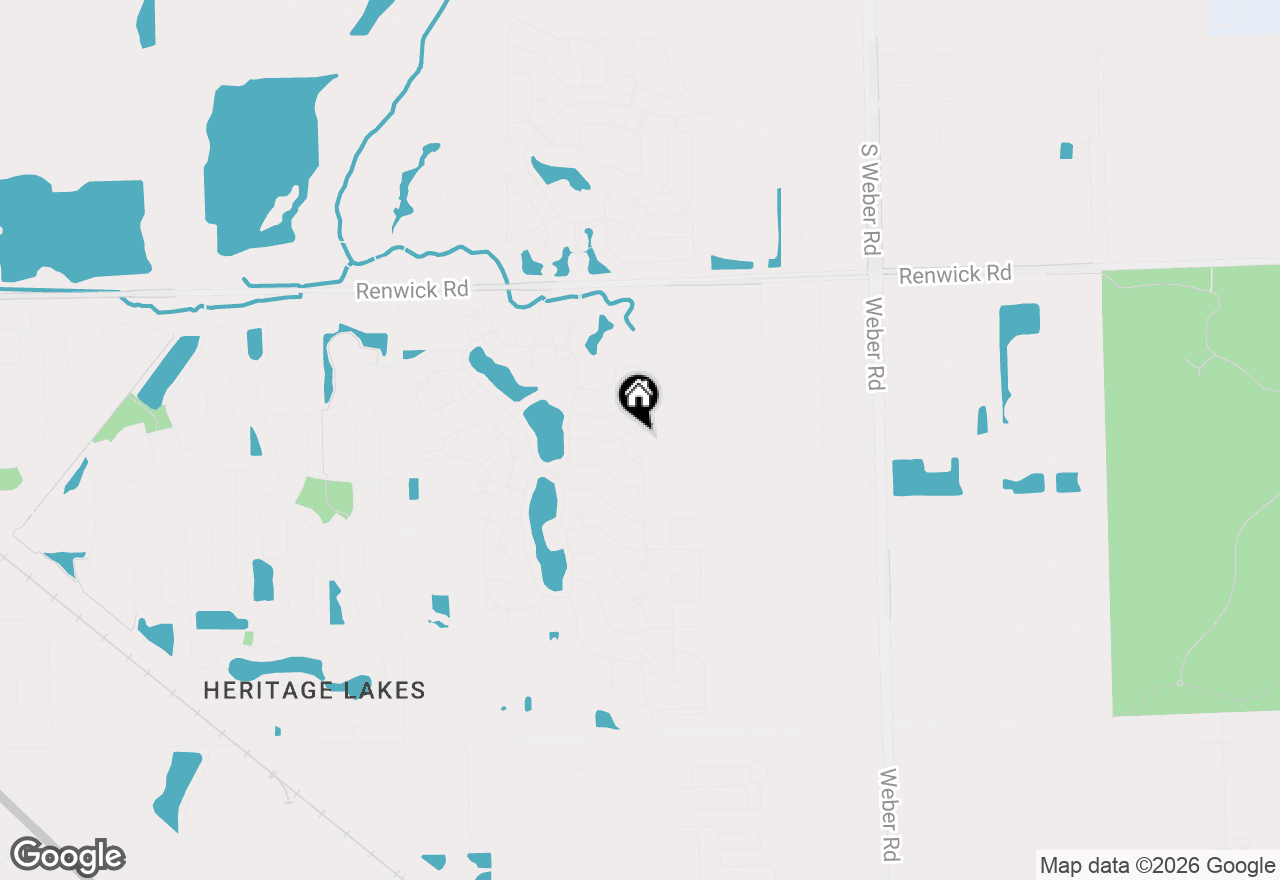 Map of 21217 Prince Lake Court, Crest Hill, IL 60403