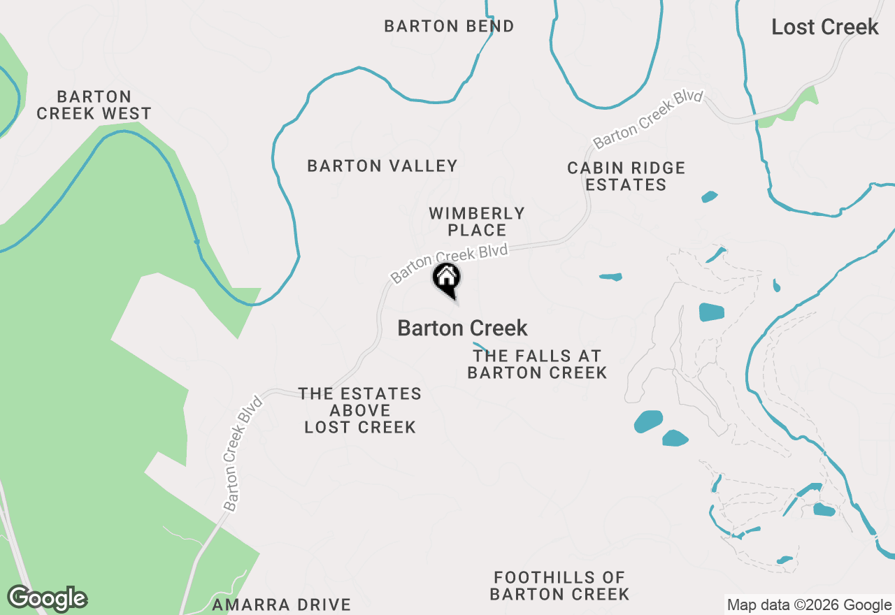 Map of 2901 Maravillas Loop, Austin, TX 78735